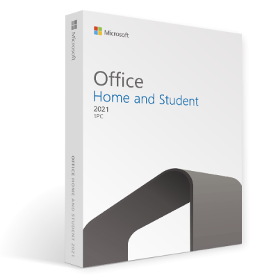 Office 2021 home and student box image key license