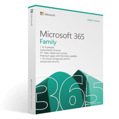 Microsoft Office 365 Family license